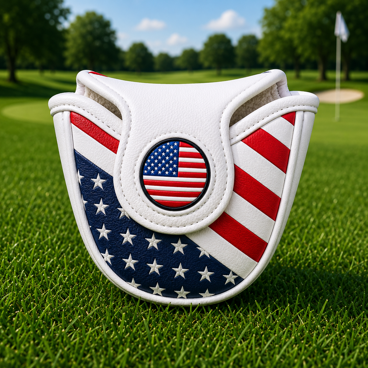 Golf Putter Covers - Mallet/Magnetic Clasp
