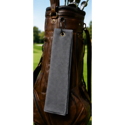 Waffle Microfiber Golf Towel - 40X60cm Tri-Fold