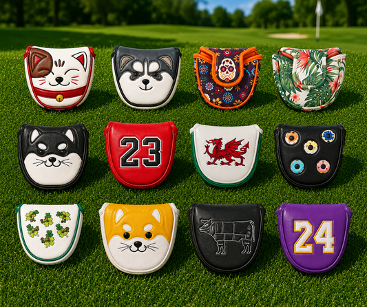 Golf Putter Covers - Mallet/Magnetic Clasp