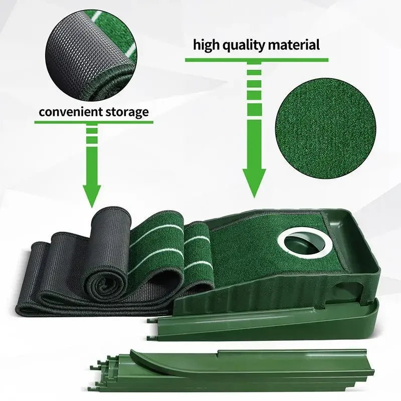 Golf Putter Mat - Portable